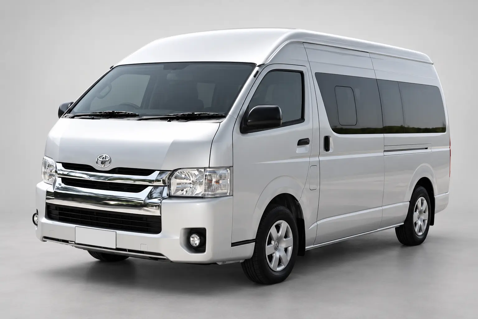 Toyota HiAce high-roof passenger van rental Matale u2014 Amex Cabs