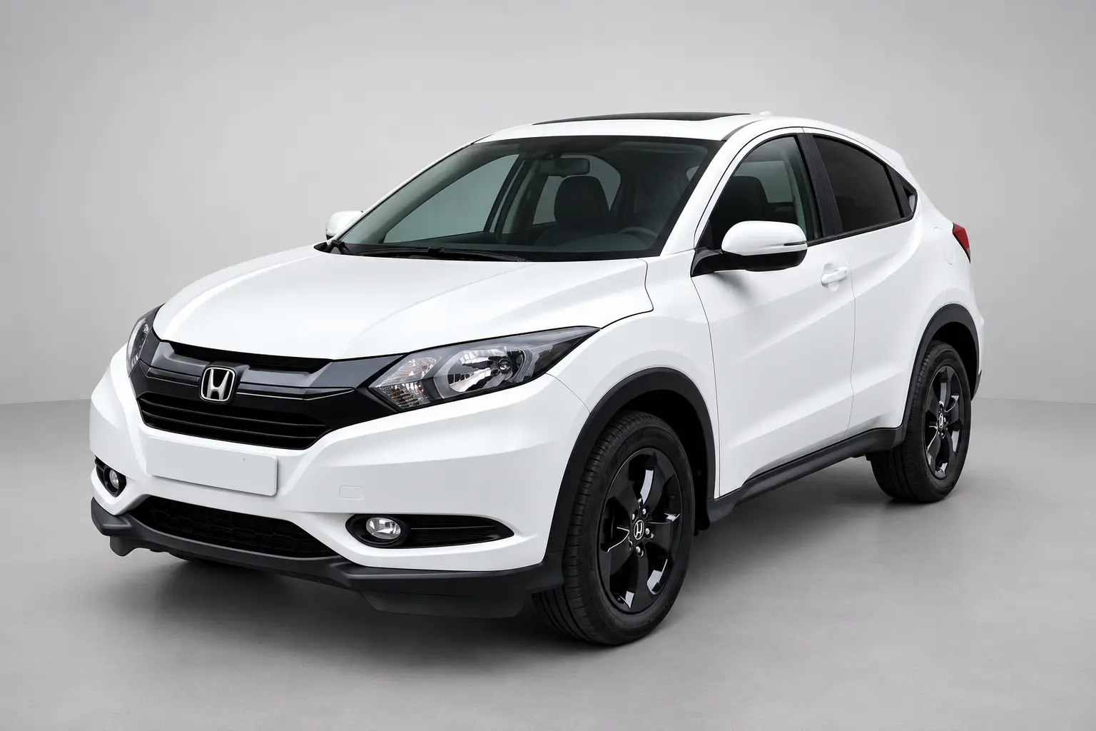 White Honda HR-V SUV for chauffeur and self-drive hire in Matale